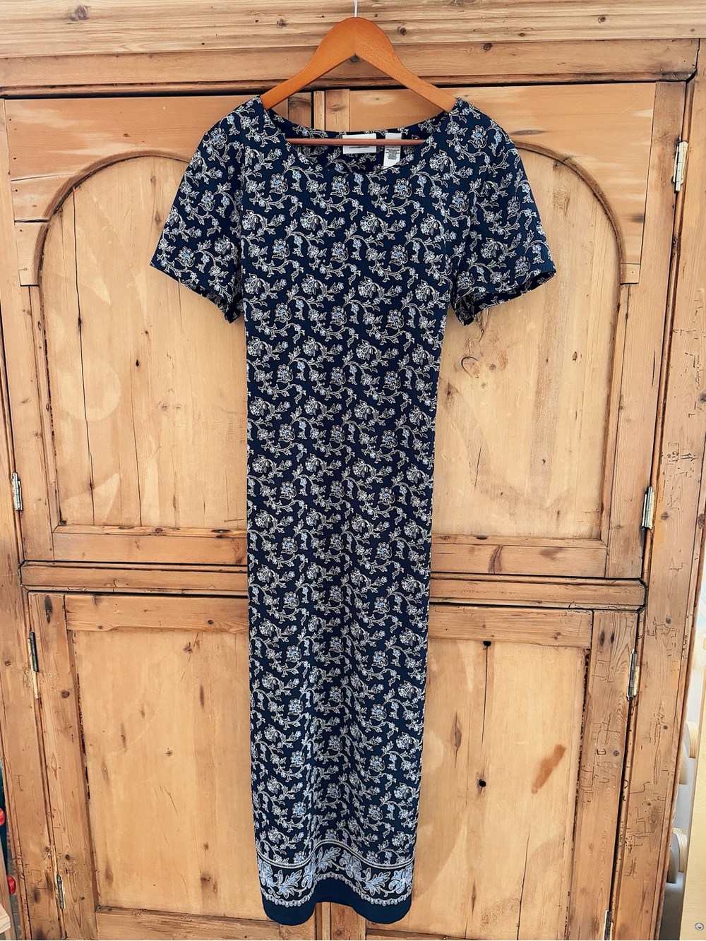 Villager Maxi Dress with Tie (L)
